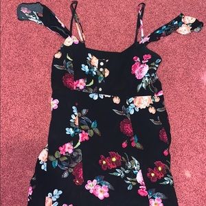 Floral maxi dress